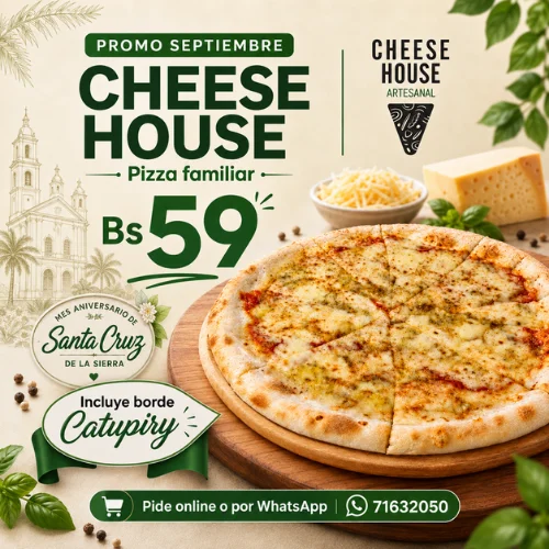 Promo Cheese House Septiembre